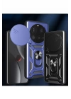 BFS  Xiaomi Mi 15 Ultra Kılıf Pars Lens Yüzüklü Silikon - Kırmızı