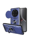 BFS  Xiaomi Mi 15 Ultra Kılıf Pars Lens Yüzüklü Silikon - Lacivert