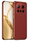 BFS  Xiaomi Mi 15 Ultra Kılıf Volet Silikon - Kırmızı
