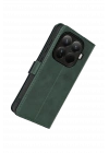 BFS  Xiaomi Mi 15T Pro Trend S Plus Kapaklı Kılıf - Yeşil