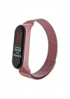 BFS  Xiaomi Mi Band 4 Metal Mıknatıslı Kordon - Rose