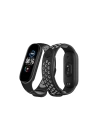 BFS  Xiaomi Mi Band 6 Spor Delikli Kordon - Siyah-Gri