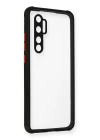 BFS  Xiaomi Mi Note 10 Lite Kılıf Miami Şeffaf Silikon - Siyah