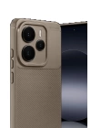 BFS Xiaomi Note 14 5G Auto Focus Karbon Kapak - Kahverengi