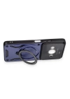 BFS  Xiaomi Poco C61 Kılıf Joy Lens Standlı Kapak - Mor