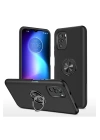 BFS  Xiaomi Poco F3 Kılıf Elit Yüzüklü Kapak - Siyah