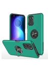 BFS  Xiaomi Poco F3 Kılıf Elit Yüzüklü Kapak - Yeşil