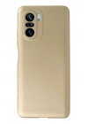 BFS  Xiaomi Poco F3 Kılıf First Silikon - Gold