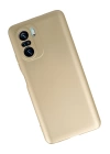 BFS  Xiaomi Poco F3 Kılıf First Silikon - Gold