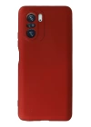 BFS  Xiaomi Poco F3 Kılıf First Silikon - Kırmızı