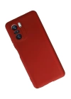 BFS  Xiaomi Poco F3 Kılıf First Silikon - Kırmızı