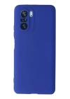 BFS  Xiaomi Poco F3 Kılıf First Silikon - Lacivert