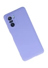 BFS  Xiaomi Poco F3 Kılıf First Silikon - Lila