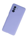 BFS  Xiaomi Poco F3 Kılıf First Silikon - Lila