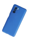 BFS  Xiaomi Poco F3 Kılıf First Silikon - Mavi