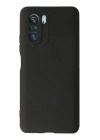 BFS  Xiaomi Poco F3 Kılıf First Silikon - Siyah