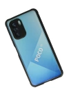BFS  Xiaomi Poco F3 Kılıf Miami Şeffaf Silikon - Siyah