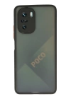 BFS  Xiaomi Poco F3 Kılıf Montreal Silikon Kapak - Siyah