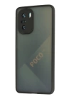 BFS  Xiaomi Poco F3 Kılıf Montreal Silikon Kapak - Siyah