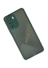 BFS  Xiaomi Poco F3 Kılıf Montreal Silikon Kapak - Yeşil