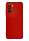 BFS  Xiaomi Poco F3 Kılıf Nano içi Kadife Silikon - Kırmızı