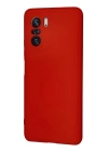 BFS  Xiaomi Poco F3 Kılıf Nano içi Kadife Silikon - Kırmızı