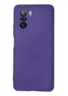 BFS  Xiaomi Poco F3 Kılıf Nano içi Kadife Silikon - Mor