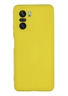 BFS  Xiaomi Poco F3 Kılıf Nano içi Kadife Silikon - Sarı