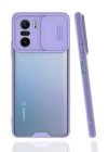 BFS  Xiaomi Poco F3 Kılıf Platin Kamera Koruma Silikon - Lila