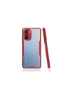 BFS  Xiaomi Poco F3 Kılıf Platin Silikon - Kırmızı