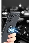 BFS  Xiaomi Poco F3 Kılıf Range Yüzüklü Silikon - Mavi