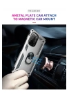 BFS  Xiaomi Poco F3 Kılıf Sofya Yüzüklü Silikon Kapak - Gümüş
