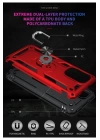 BFS  Xiaomi Poco F3 Kılıf Sofya Yüzüklü Silikon Kapak - Kırmızı