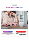 BFS  Xiaomi Poco F3 Kılıf Sofya Yüzüklü Silikon Kapak - Rose