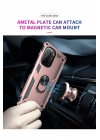 BFS  Xiaomi Poco F3 Kılıf Sofya Yüzüklü Silikon Kapak - Rose