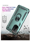 BFS  Xiaomi Poco F3 Kılıf Sofya Yüzüklü Silikon Kapak - Yeşil