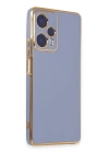BFS Xiaomi Poco F5 Kılıf Volet Silikon - Mavi