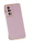 BFS  Xiaomi Poco F5 Pro Kılıf Volet Silikon - Mor
