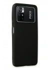 BFS  Xiaomi Poco M4 Pro 4G Kılıf First Silikon - Siyah