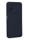 BFS  Xiaomi Poco M4 Pro 4G Kılıf Nano içi Kadife Silikon - Lacivert