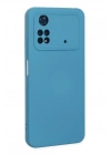 BFS  Xiaomi Poco M4 Pro 4G Kılıf Nano içi Kadife Silikon - Mavi