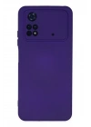 BFS  Xiaomi Poco M4 Pro 4G Kılıf Nano içi Kadife Silikon - Mor