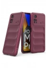 BFS Xiaomi Poco M4 Pro 4G Kılıf Optimum Silikon - Bordo