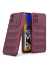 BFS  Xiaomi Poco M4 Pro 4G Kılıf Optimum Silikon - Bordo