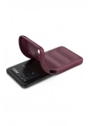 BFS Xiaomi Poco M4 Pro 4G Kılıf Optimum Silikon - Bordo