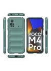 BFS  Xiaomi Poco M4 Pro 4G Kılıf Optimum Silikon - Koyu Yeşil