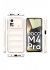 BFS Xiaomi Poco M4 Pro 4G Kılıf Optimum Silikon - Krem