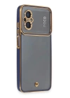 BFS  Xiaomi Poco M5 Kılıf Liva Lens Silikon - Mavi