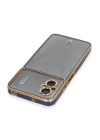 BFS  Xiaomi Poco M5 Kılıf Liva Lens Silikon - Mavi