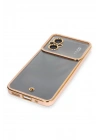 BFS Xiaomi Poco M5 Kılıf Liva Lens Silikon - Rose